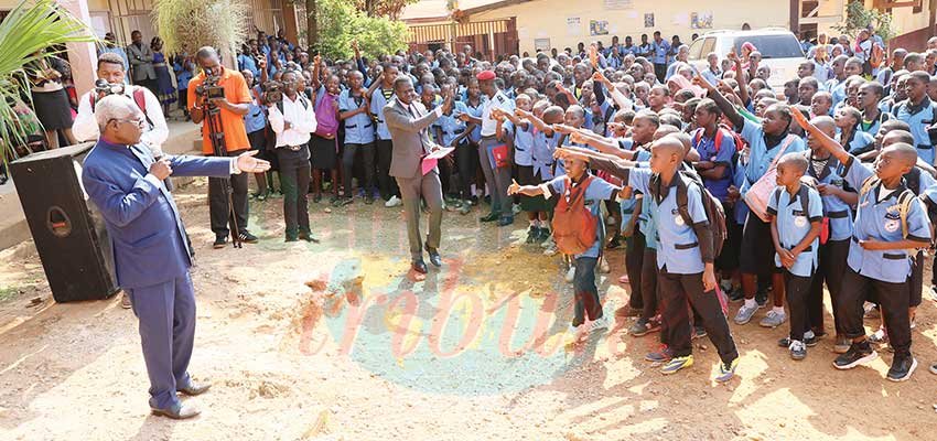 Lutte contre la corruption, tournée pour la promotion intégrité dans les établissements scolaires de la ville de Yaoundé