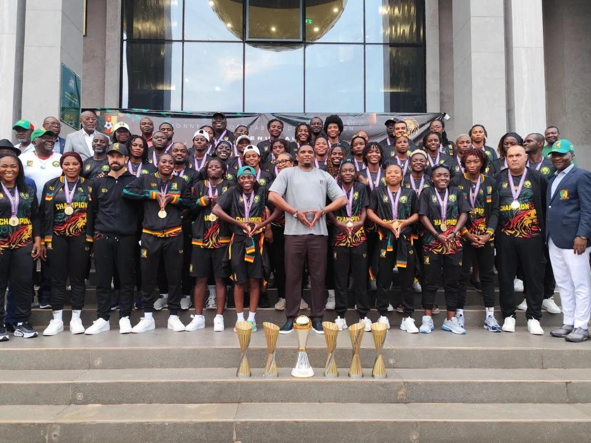 Les Lionnes Indomptables à la FECAFOOT